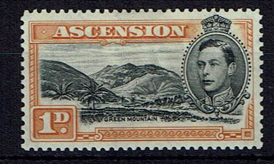Image of Ascension SG 39ba MM British Commonwealth Stamp